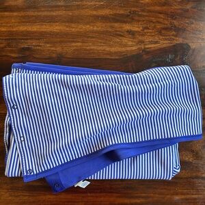 lululemon athletica Blue and White scarf